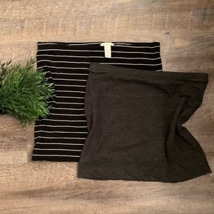 H&M mini cotton skirt